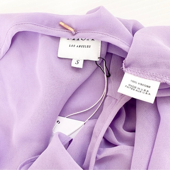 Misa Los Angeles NWT Ilune Dress Lavender, S - Picture 5 of 10